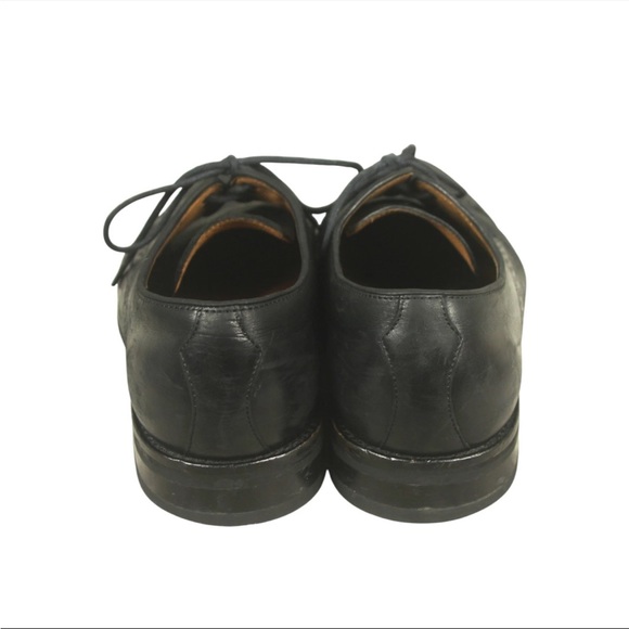 Polo Ralph Lauren Morgfield Lace Up Oxford Leather Dress Shoe Black Men Sz 9.5D main image 11